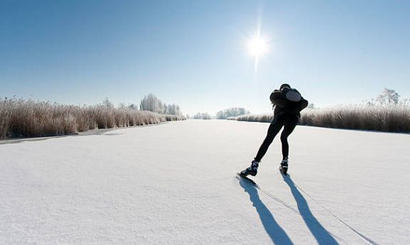 schaatsen op natuurijs